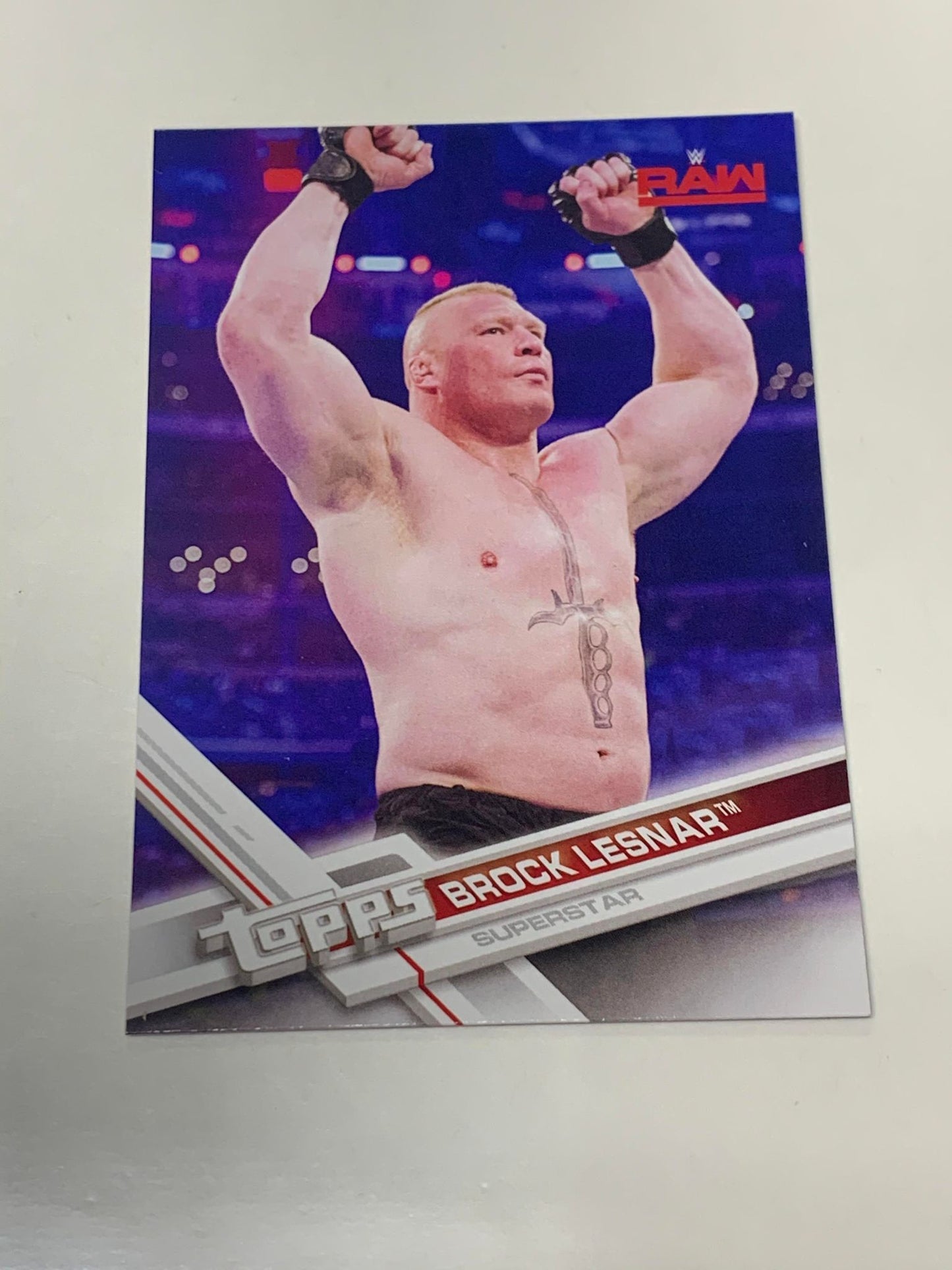 Brock Lesnar 2017 WWE Topps Card #10
