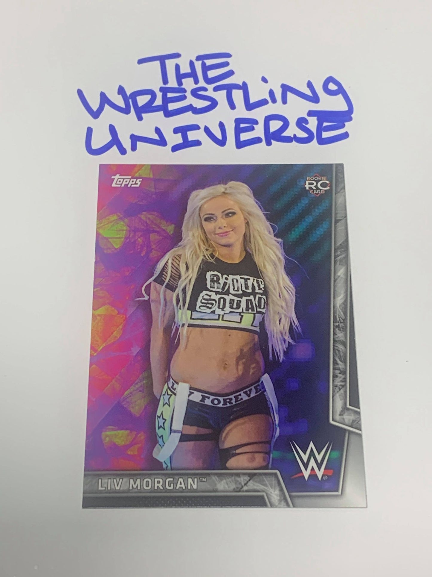 Liv Morgan WWE 2018 Topps Rookie Card #15