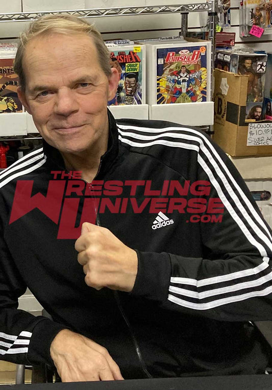 Lex Luger Pose 10 Signed Photo COA