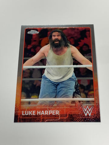Luke Harper 2015 WWE Topps Chrome Card #45