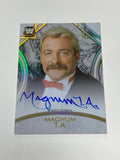 Magnum TA 2018 WWE Topps Legends On Card Signed #/199