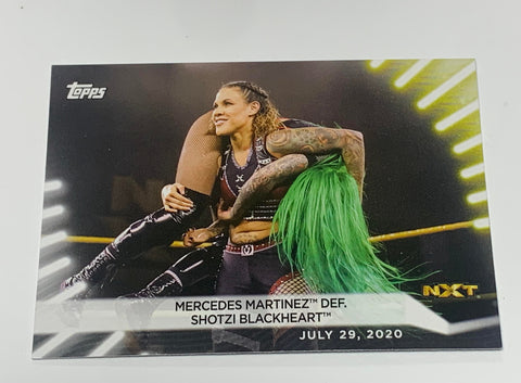 Mercedes Martinez 2021 WWE NXT Card #51