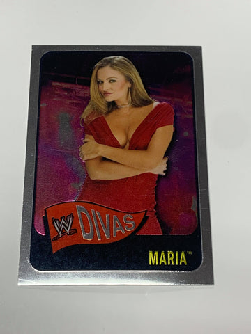 Maria 2006 WWE Topps Chrome Rookie Card #65
