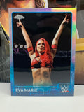 Eva Marie 2015 WWE Topps Chrome REFRACTOR Card #28