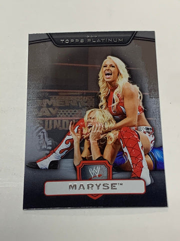 Maryse 2010 WWE Topps Platinum Card #54