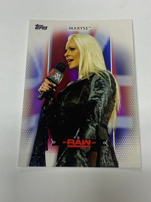 Maryse 2017 WWE Topps Card #R-20