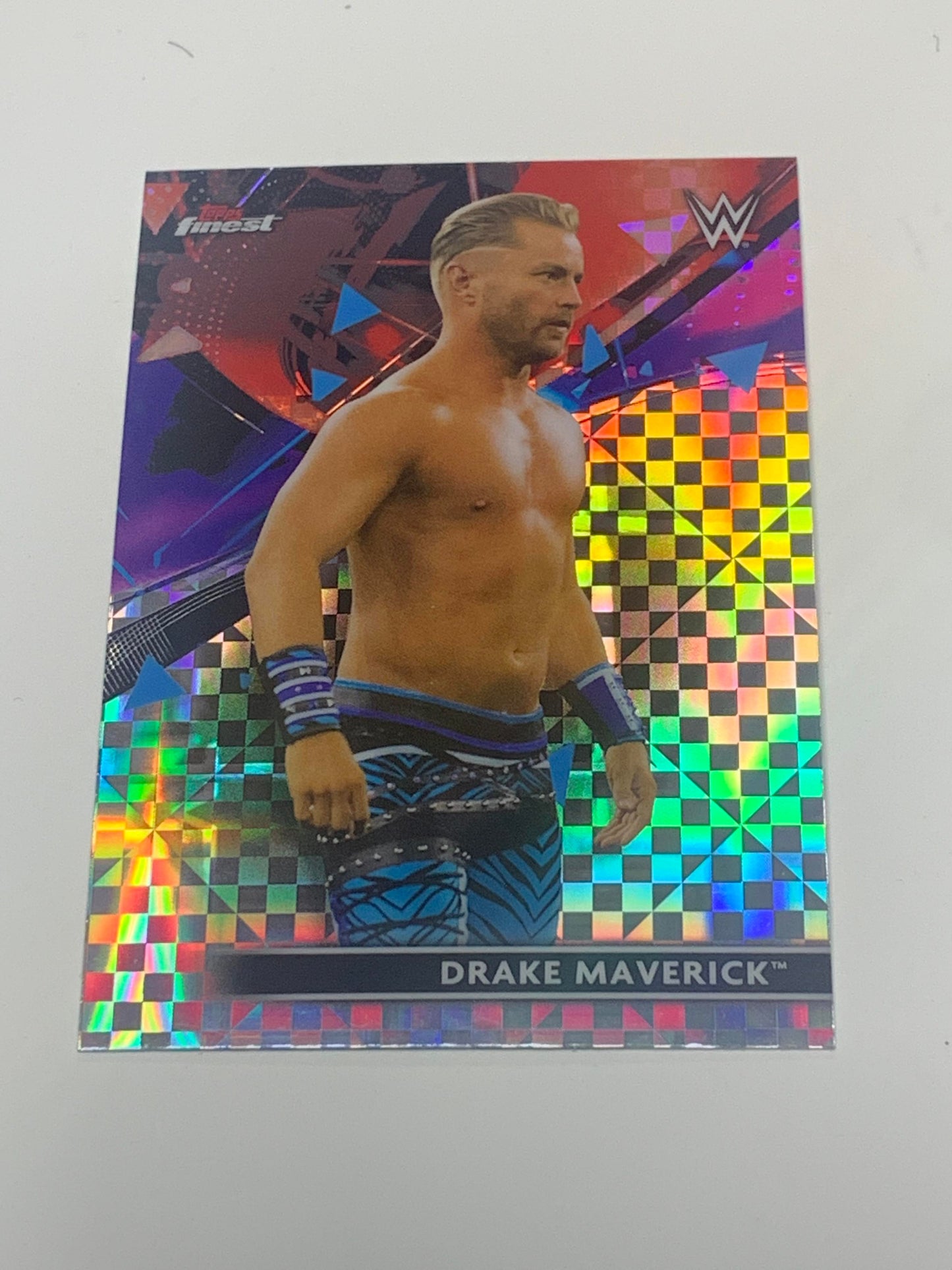 Drake Maverick 2021 Topps Finest X-FRACTOR Card #82