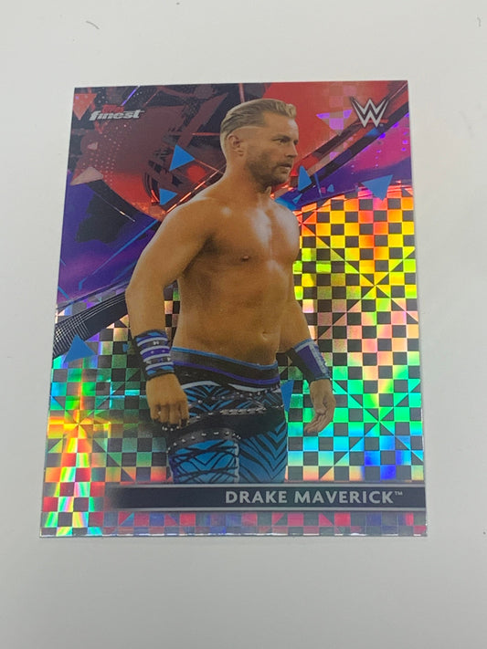 Drake Maverick 2021 Topps Finest X-FRACTOR Card #82