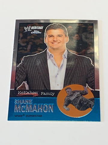 Shane McMahon 2007 Topps Chrome Heritage Card #55
