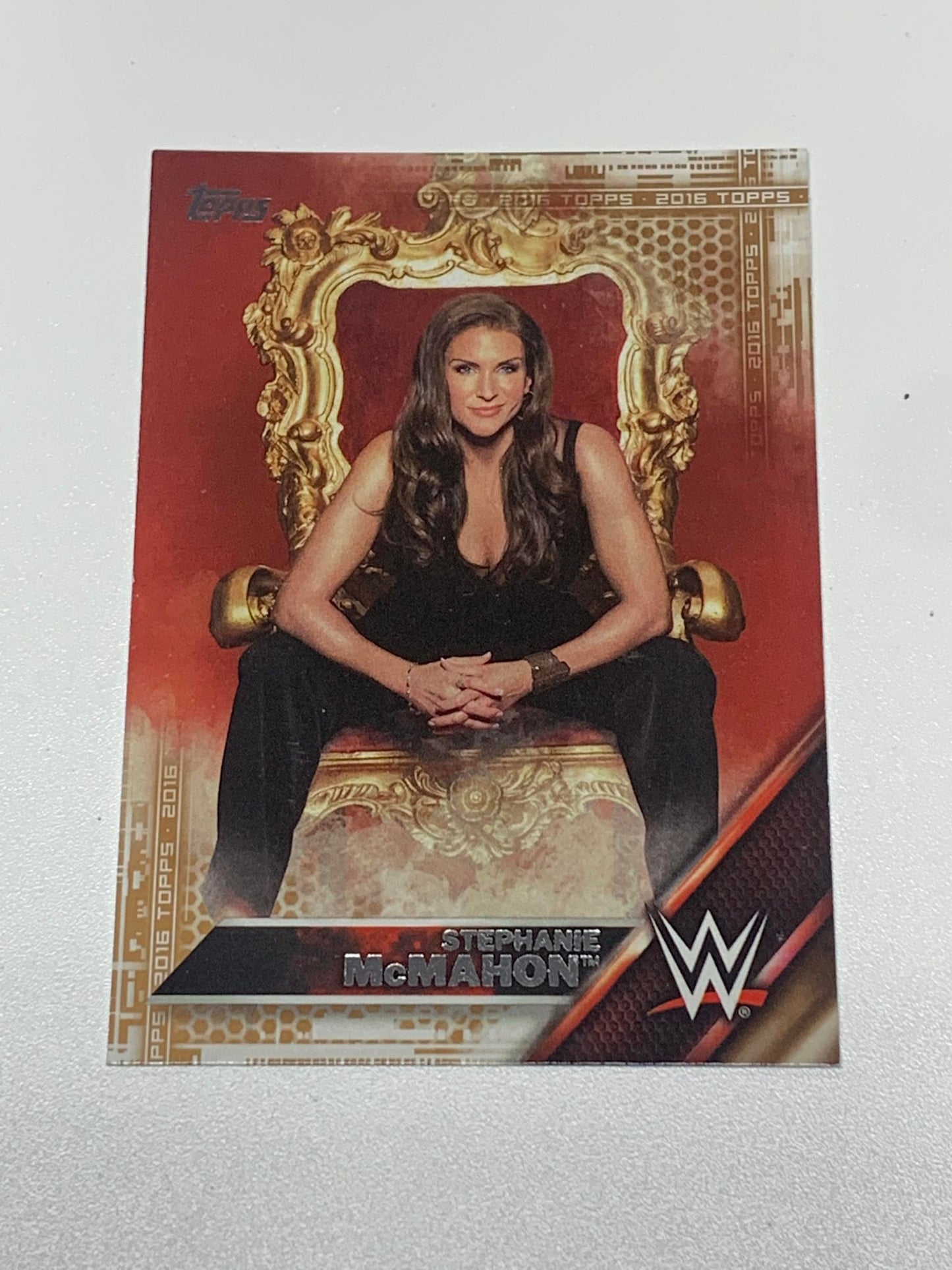 Stephanie McMahon 2016 WWE Topps Parallel #146