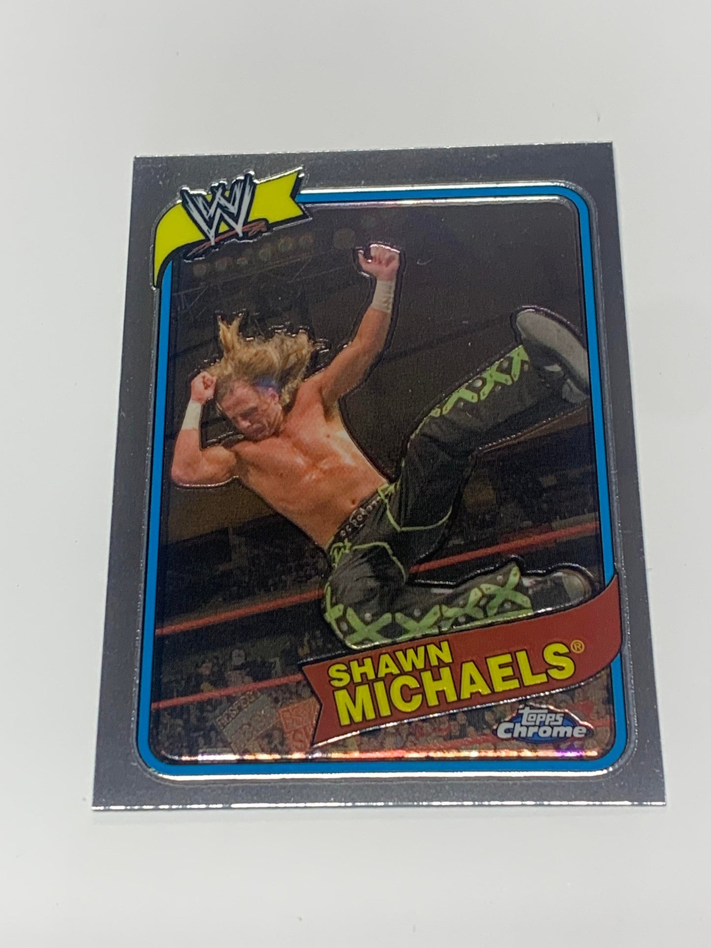 Shawn Michaels 2008 WWE Topps Chrome Heritage Card #54