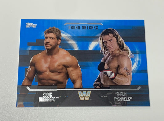 Eddie Guerrero & Shawn Michaels 2017 WWE Topps Undisputed Dream Matches #D-5