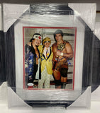 HOLIDAY SPECIAL Don Muraco & Mr. Fuji SIGNED Framed JSA COA RARE