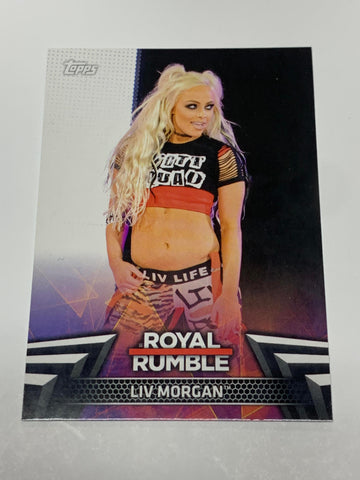 Liv Morgan 2018 WWE Royal Rumble Card #RR-10