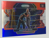 Madcap Moss 2022 WWE Prizm Red White & Blue Refractor #56