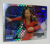Shinsake Nakamura 2020 WWE Topps Chrome X-Fractor #60