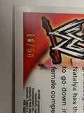 Natalya WWE 2010 Topps Gold Card #’ed 18/50