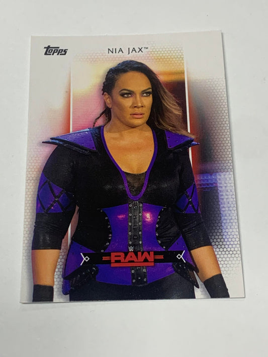 Nia Jax 2017 WWE Topps Card #R-22