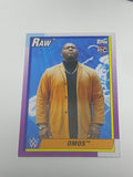 Omos 2021 WWE Topps Heritage ROOKIE #32