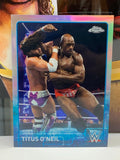 Titus O’Neil 2015 WWE Topps Chrome REFRACTOR #70