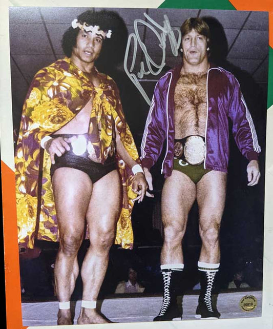 Paul "Mr Wonderful" Orndorff Pose 2 Signed Photo COA