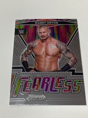 Randy Orton 2022 WWE Prizm “Fearless” Insert Card #10