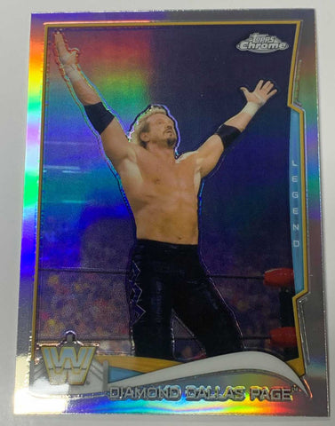 DDP Diamond Dallas Page WWE 2014 Topps Chrome REFRACTOR