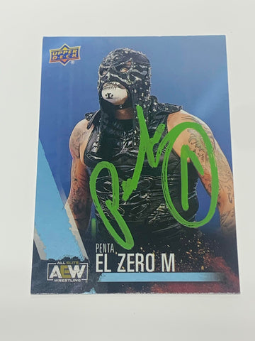 Penta El Zero M (Pentagon) Signed AEW 2021 Upper Deck