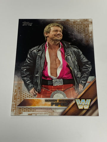 Roddy Piper 2016 WWE Topps Bronze Parallel Card #89