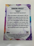 Damian Priest 2020 WWE Topps Chrome NXT Card #78