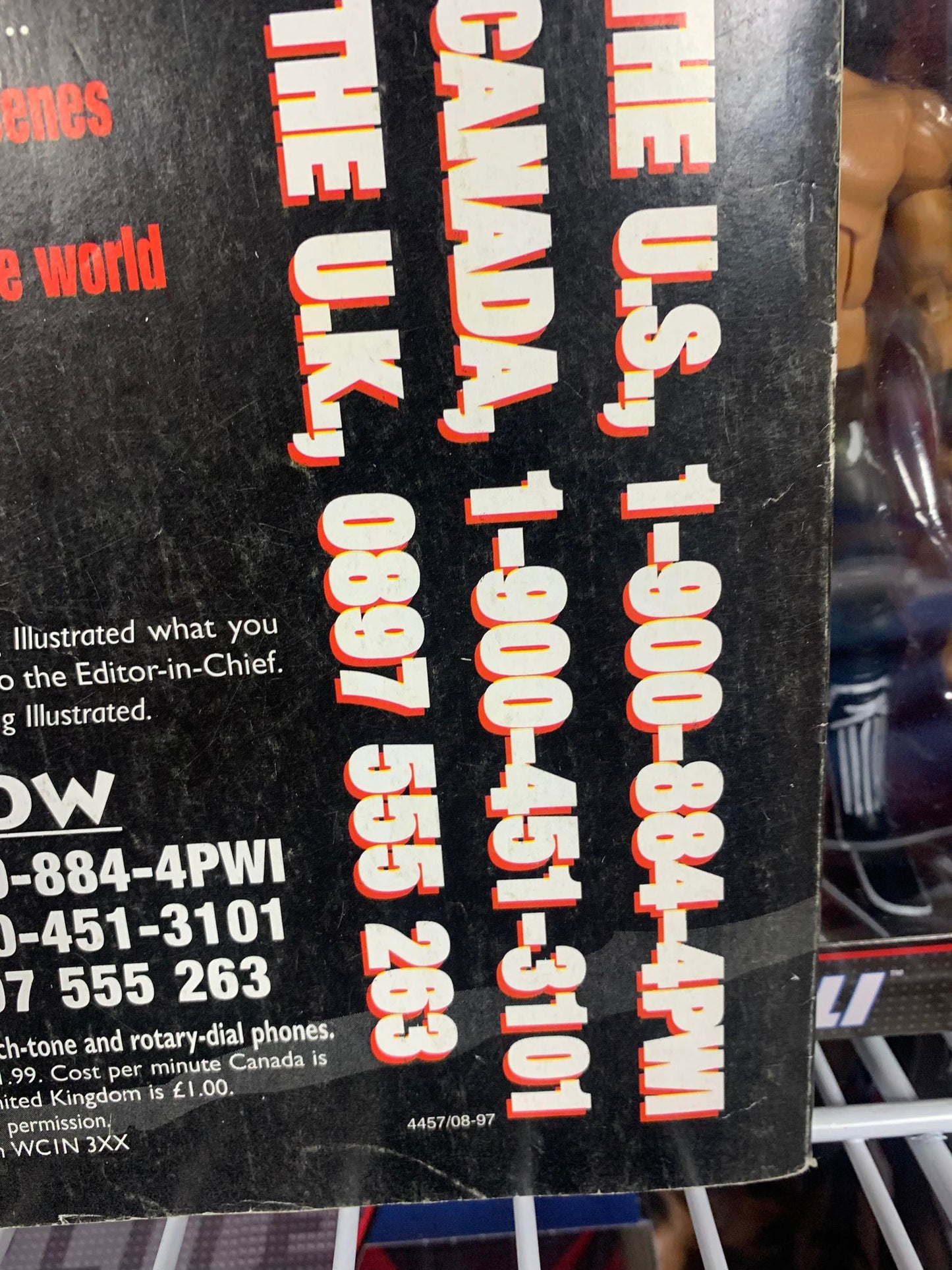 PWI Pro Wrestling Illustrated Magazine June 1998 WWE (Austin Poster)