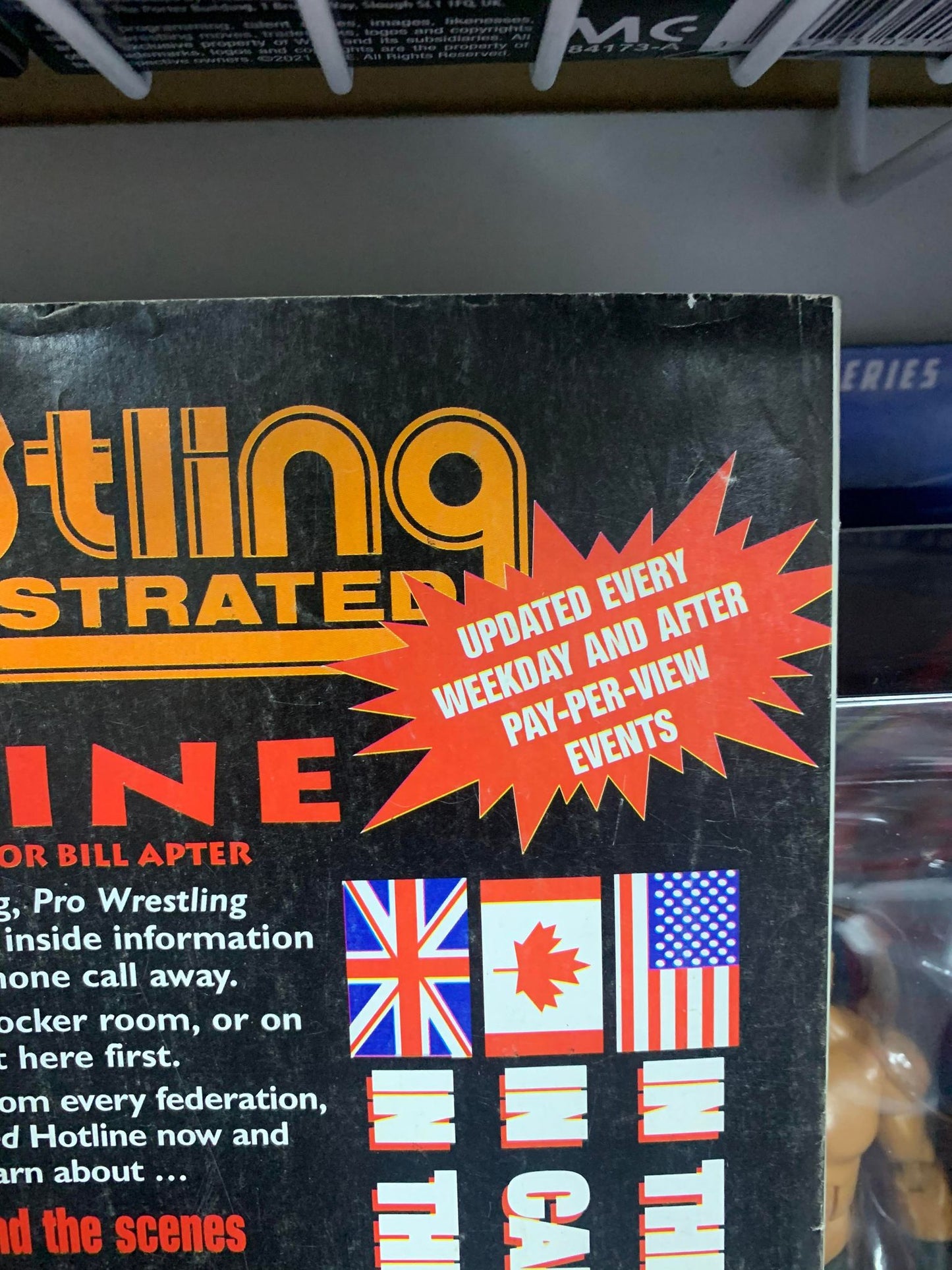 PWI Pro Wrestling Illustrated Magazine June 1998 WWE (Austin Poster)