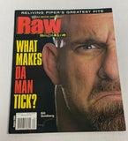 WWE RAW Magazine August 2003 GOLDBERG (Dawn Marie & Keibler poster)