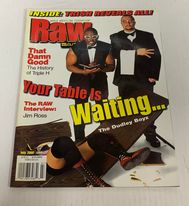 WWE RAW Magazine July 2000 Double Sided Pin-up Trish Stratus