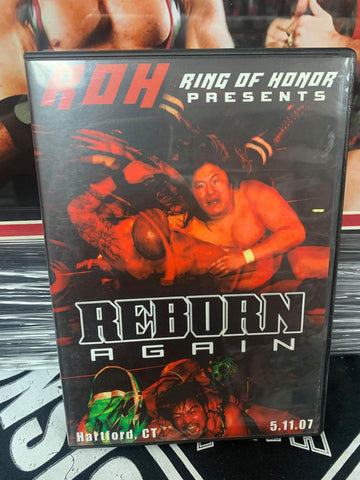 ROH Ring Of Honor Reborn Again 5/11/07 Hartford, CT DVD OOP
