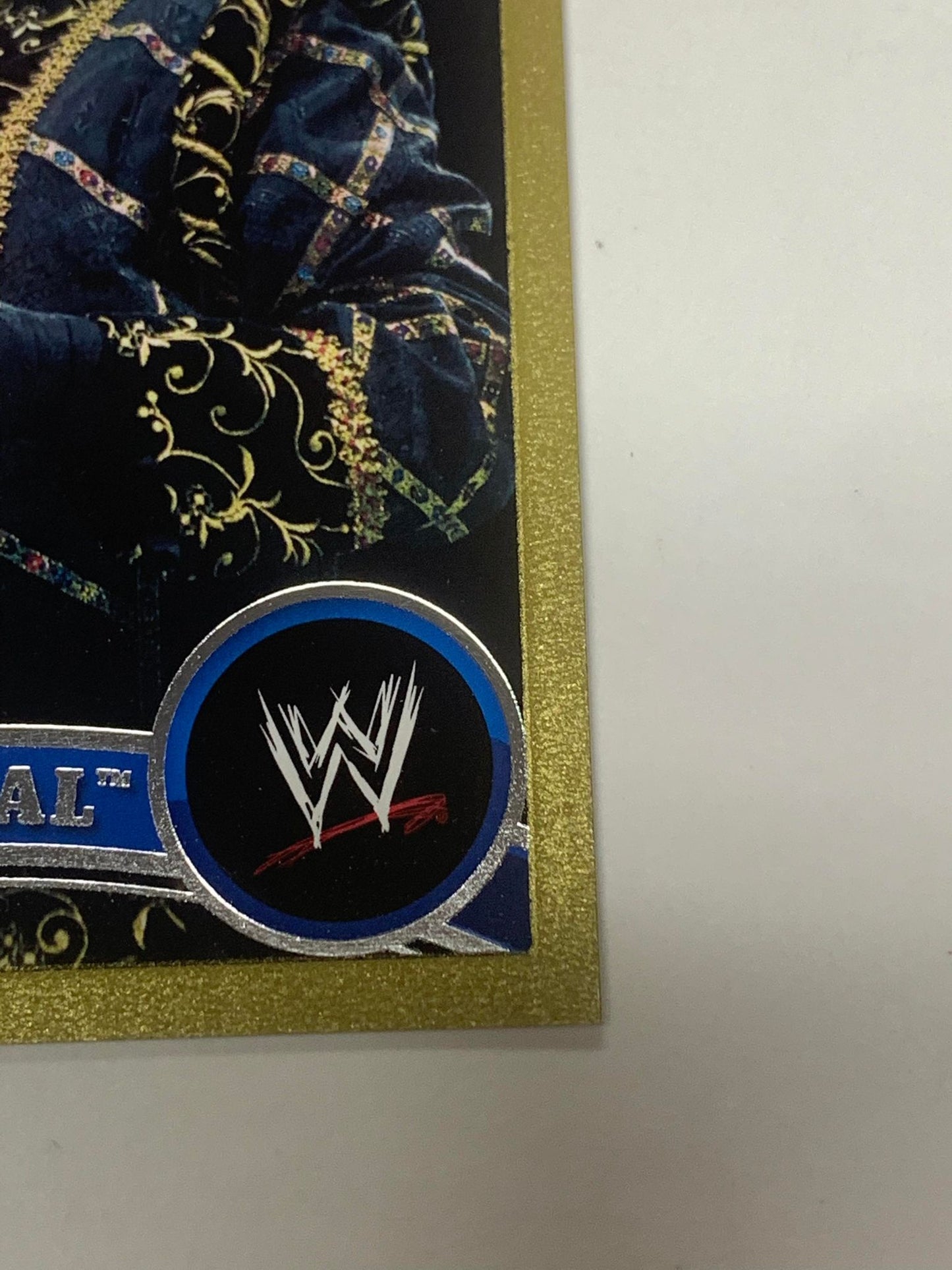 William Regal 2011 WWE Topps Gold Card #’ed 26/50