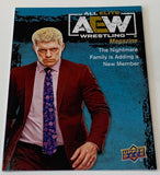 Cody Rhodes 2021 AEW Magazine Card #85