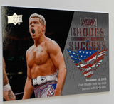 Cody Rhodes 2021 AEW Rhodes To Success Insert #RS-4