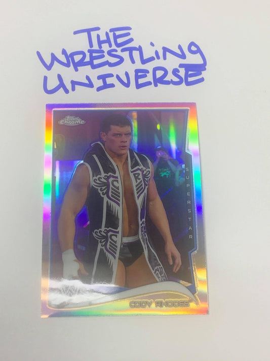 Cody Rhodes WWE 2014 Topps Chrome Refractor #62