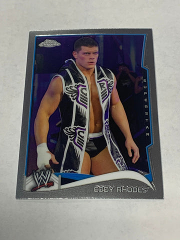 Cody Rhodes 2014 WWE Topps Chrome Card #62