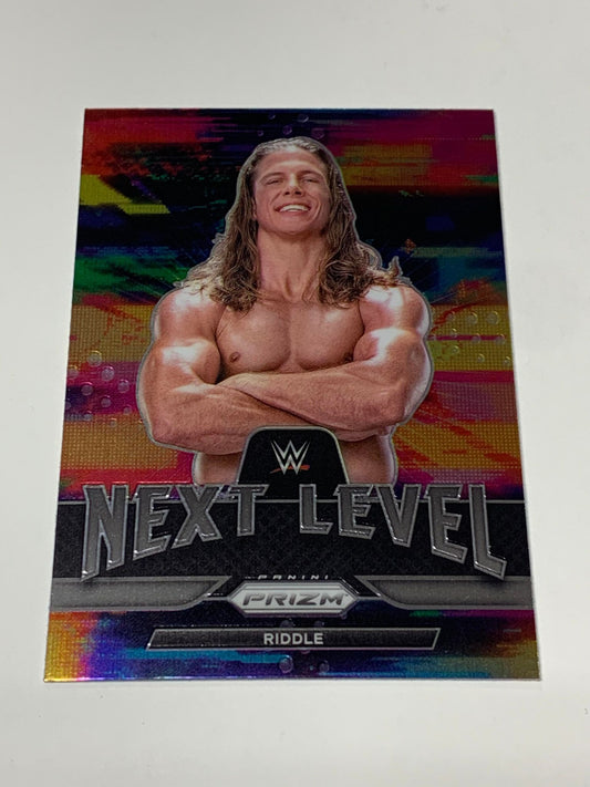Matt Riddle 2022 WWE Prizm “Next Level” Insert Card #4
