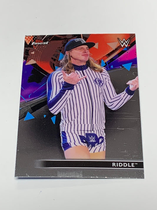 Matt Riddle 2021 WWE Topps Finest Card #34