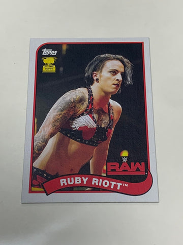 Ruby Riott 2018 WWE Topps Rookie Card #64