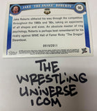 Jake The Snake Roberts WWE 2011 Topps “Blue Parallel” #’ed 919/2011
