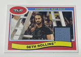 Seth Rollins 2018 Topps WWE TLC Event-Used Canvas Mat Relic Card #/299