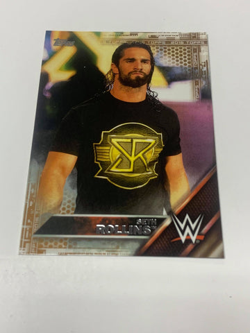 Seth Rollins 2016 WWE Topps Parallel Card # 142
