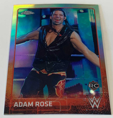 Adam Rose 2015 WWE Topps Chrome RC Refractor #1