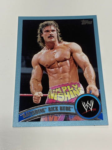 Rick Rude 2011 WWE Topps Blue Parallel #/2011