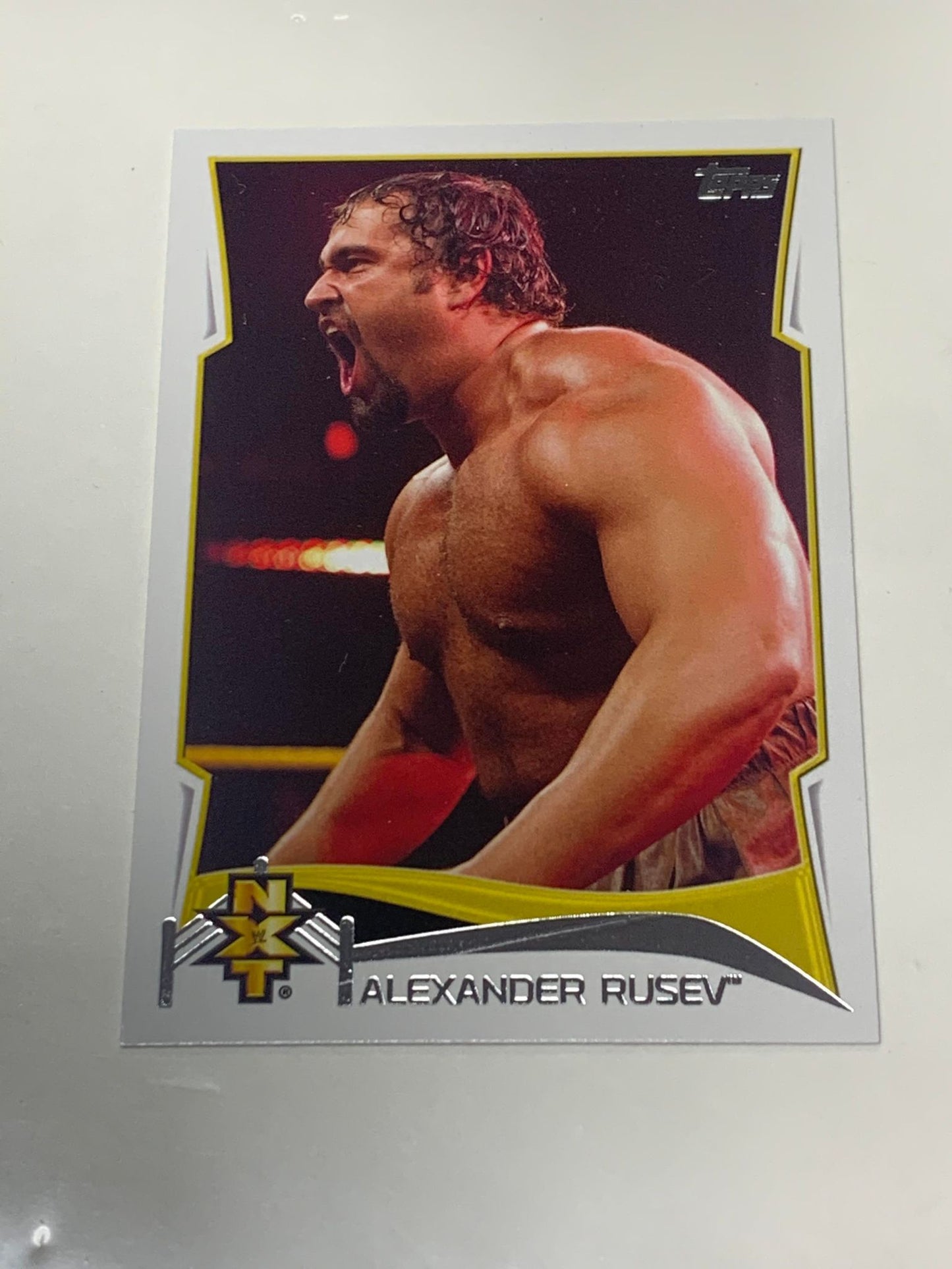 Rusev 2014 WWE Topps NXT Rookie #2