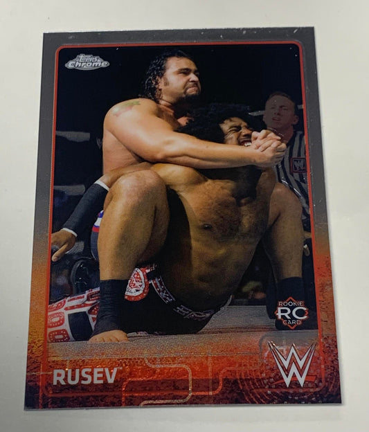 Rusev 2015 WWE Topps Chrome Rookie #61